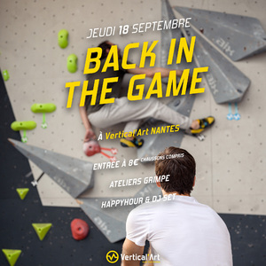 🎉 Back in the Game à Vertical’Art Nantes