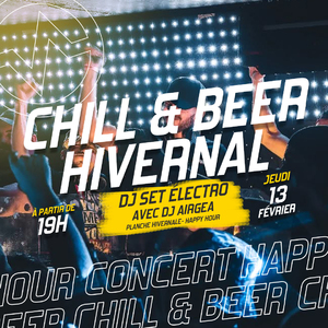 🎶 Chill & Beer Hivernal à Vertical'Art SQY 🍻❄️