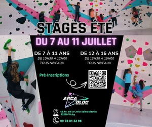stage vacances d été