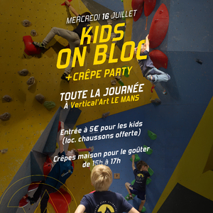 KIDS ON BLOC ET CRÊPES PARTY !