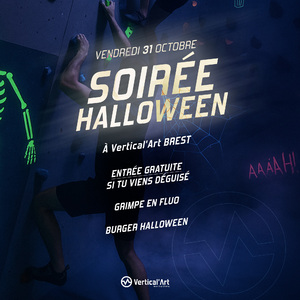 🎃 SOIRÉE HALLOWEEN – Vertical’Art Brest