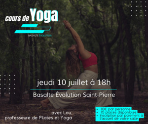Cours de Yoga avec Lou 🌼
