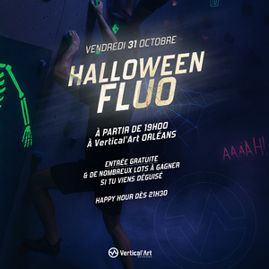 🎃 SOIRÉE HALLOWEEN – Vertical’Art Orléans