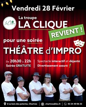 Soirée Théâtre d'impro